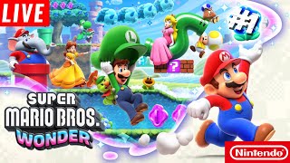 [SWITCH] Lets Play Super Mario Bros Wonder | Livestream Part 1