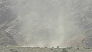 Twister along the Taftan-Quetta highway