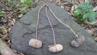 Primitive Technology: Primitive Hunting Tool - The Bola (Boleadoras)