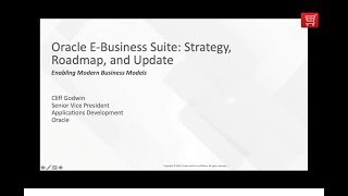 Oracle E-Business Suite Strategy and Updates