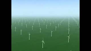 Windpark vs. Atomkraftwerk