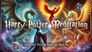 HARRY POTTER Guided Sleep Meditation & Ambience | Receiving a magic wand from Ollivander’s WAND SHOP