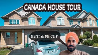 Canada House Tour  & rent  Price  | Brampton | Toronto | Punjabi vlogger Italy Wala 🇨🇦🇮🇳🇮🇹