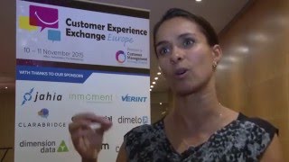 Customer Experience Exchange, Europe - Theresa Mattisson - Meeting vendors