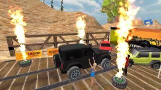 Satisfying Cars Suspension Test | Offroad SUV: 4x4 Driving Game :Thar Offroad Driving | car game ply