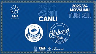 Tur-13 Turan vs Birbaşa Bakı  Minifutbol üzrə Azərbaycan Çempionatı 23/24 Mövsümü