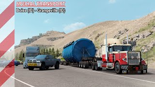 ATS | Special Transport | Boise (ID) - Grangeville (ID) | Freightliner FLC (6x4) | Timelapse