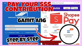 PAANO MAGBAYAD NG SSS CONTRIBUTION GAMIT ANG SHOPEE PAY ?? W/CASHBACK VOUCHER 🥰♥️ PARA SA NEW USER🎉🎊