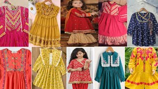 Beautiful latest baby frock Eid wear dress designs ideas|| choti baby girl frock designs