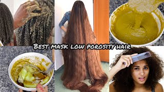 best mask low porosity hair 5 Shey kaliya ku bixi Timahaga Si dhaqsi leh Dhabarka kugu geynaa sirta!