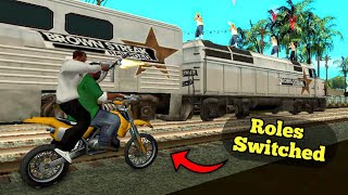 Wrong Side Of The Tracks, But Big Smoke Rides The Bike | GTA San Andreas