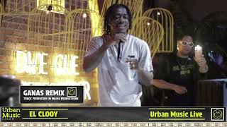 GANAS REMIX | EL CLOOY | EN VIVO | URBAN LIVE BOGOTA