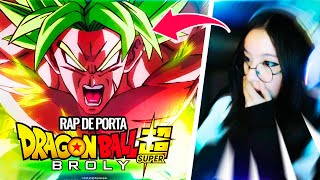 DRAGON BALL SUPER BROLY RAP PORTA - REACCIÓN POR PRIMERA VEZ de HOLISOFI