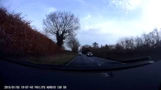 Philips ADR810 dashcam footage