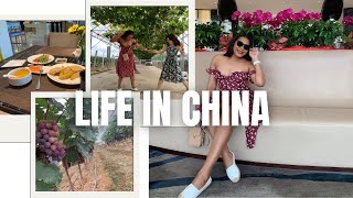 Living in China|| Chilling with my Chinese friends|| Lunch date + Vineyard