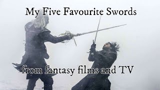 My Five Favourite Swords