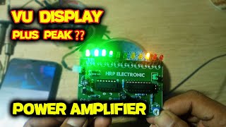 MUDAH !!! Cara Pamasangan led vu meter pada Power Amplifier