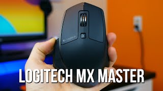 Logitech MX Master Wireless Mouse Unboxing, Setup & Review!