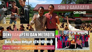 Deni Ranoptri membawa Metro TV ke SDN 2 GARAGATA || JARO TABALONG KALSEL