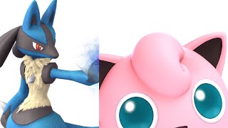 Lucario VS Jigglypuff in Super Smash Bros Brawl (Remaster)