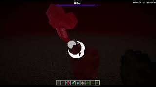 Minecraft Mob Battles: Nevermine Giants versus Wither