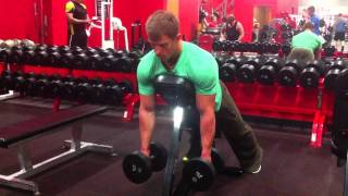 Shrug - Incline Dumbbell