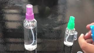 Plastic Cosmetic bottles