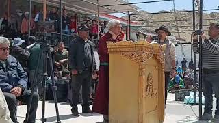 LBA president Thubstan tsewang powerful speech on latest issue  | justice for nomo lay