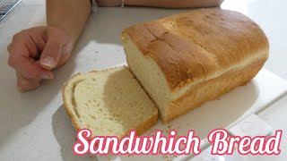 Soft White Sandwhich Bread - The perfect bread recipe! No bread-maker required!