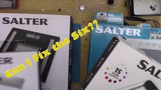 Electronic Digital Kitchen and Bathroom Scales repair, fixing Salter, John Lewis display and sensor