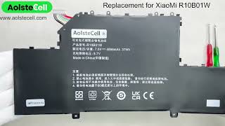 Replacement battery for  XiaoMi R10B01W 7.6V 37Wh 4 cells