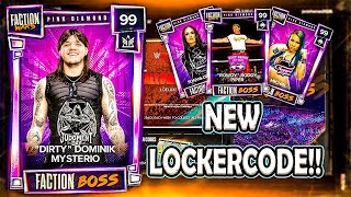 NEW LOCKERCODE Gives FREE Packs & 99 OVR Pink Diamond Faction Wars Rewards In WWE2K24 My Faction