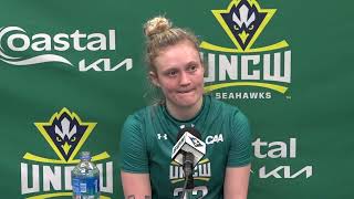 UNCW WBB Evan Miller | Postgame vs Delaware, 3-07-24