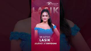 Actress Sri Satya Visits Envision LASIK Center | Advanced Eye Treatment by Dr. Advaith Sai Alampur