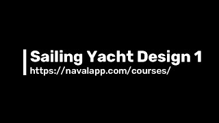 Sailing Yacht Design - The Course