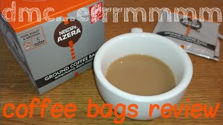 Nescafe Azera Ground Coffee Bags Review.