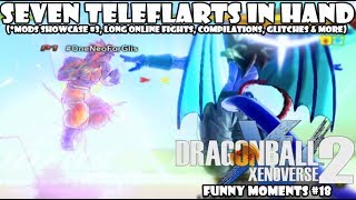 SEVEN TELEFLARTS IN HAND - Dragon Ball Xenoverse 2 - Funny Moments #18