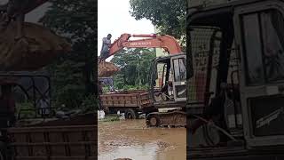 JCB with Tractor work  🚜🚜🚜