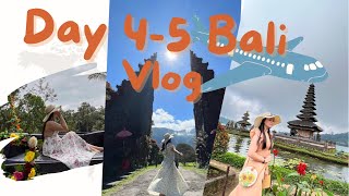 Bali Vlog: Day 4-5 (Kopi Luwak Plantation | Handara Gate | Wanagiri Hidden Hills | Ulundanu Temple)