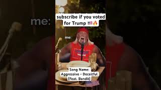 Subscribe if you voted for Trump 👏