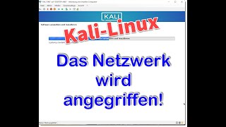 ANGRIFF !!  Ich teste KALI-Linux unter Hyper-V und starte erste Versuche.