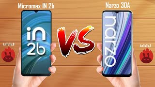 Micromax IN 2B VS Realme Narzo 30A🔥 | Best Phones Under 9,000 🤑