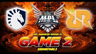 MANIAC!! 🔥🔥TEAM LIQUID ID VS. RRQ HOSHI [FULLGAME 2] MPL-ID S14 GRANDFINALS 2024