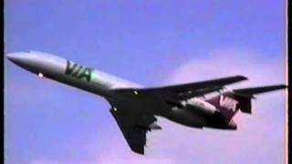 Air VIA Tu-154M take off Amsterdam Schiphol 1995