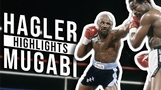 Marvin Hagler's LAST Victory over John "The Beast" Mugabi (highlights)