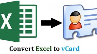 How to Convert Excel to vCard (VCF) File Manually | CONVERT EXCEL TO VCF