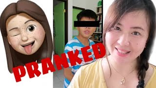 Walang Magawa! I Pranked My Son / LALABAG sa Community Quarantine RULE / Frances Joy