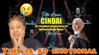 THIS IS SO TOUCHING | FIRST TIME REACTION TO PUTRI ARIANI - CINDAI ( LIVE PERFORMANCE)