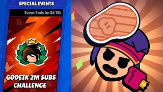 Brawl Stars special events GODEIK 2M SUBS CHALLENGER - Gameplay Android ios