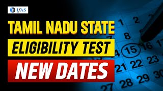 Postponed : TN SET | Tamil Nadu State Eligibility Test New Dates | IFAS | Himanshu Sir